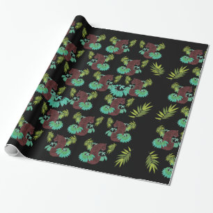 Papier Cadeau Tigre de jungle