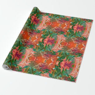 Papier Cadeau Tiki Garden.....