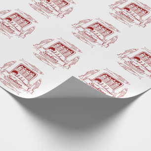 Papier Cadeau Tin de sardines pop art