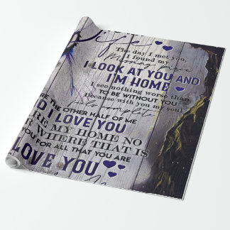 Papier Cadeau To my wife | Love Canvas