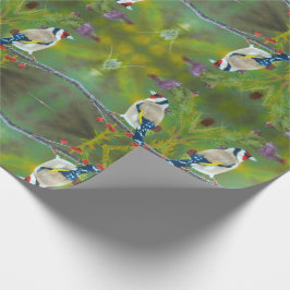 Papier Cadeau Tonkinson Birds - Envelopper cadeau Finch & Thistl