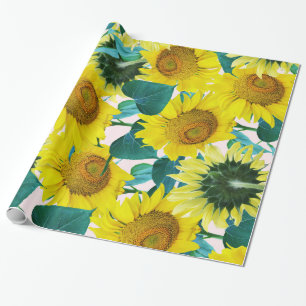 Papier Cadeau Tournesols