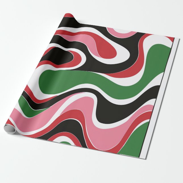 Papier Cadeau Tournois super de noël (Déroulé)