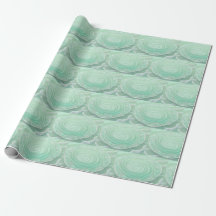 Tournures vertes menthe