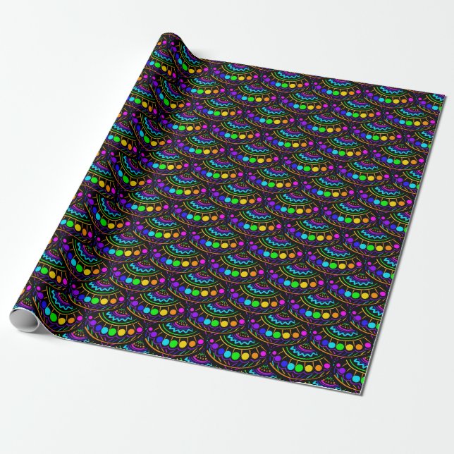 Papier Cadeau Tout enroulé (Déroulé)