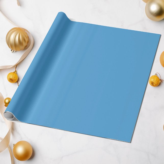 Papier Cadeau Toutes les occasions Fresque Ciel Bleu Couleur Sol (Créateur téléchargé)