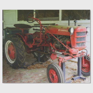 Papier Cadeau Tracteur de la Géorgie