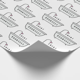 Papier Cadeau Traitez-Vous Le Papier D'Enveloppement