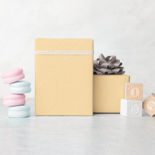 Papier Cadeau Trappes jaunes moutarde, élégantes et classiques