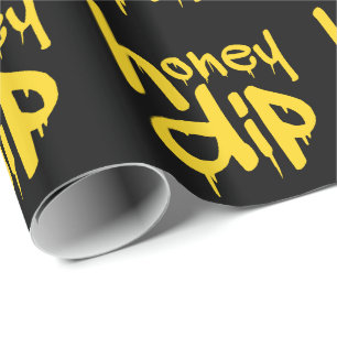 Papier Cadeau trempe au miel