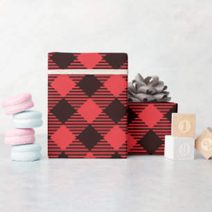 Papier Cadeau Très joli Buffalo Checks Motif