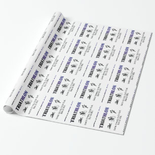 Papier Cadeau Triathlon SUPÉRIEUR