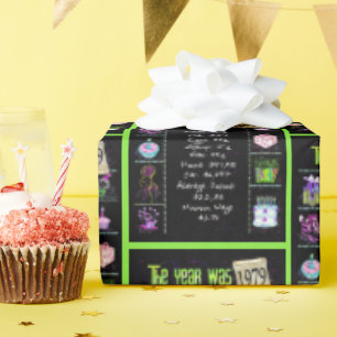 Papier Cadeau Trivia de l'année d'anniversaire 1979