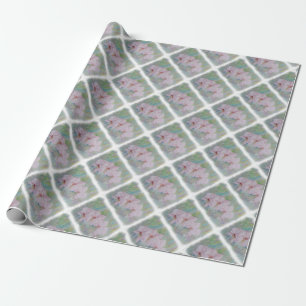 PAPIER CADEAU TROIS ORCHIDES BLANCS LIVRE