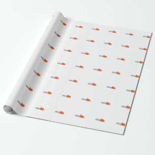 Papier Cadeau tronçonneuse