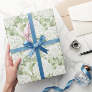 Papier Cadeau Tropical Aloha Plage Corail