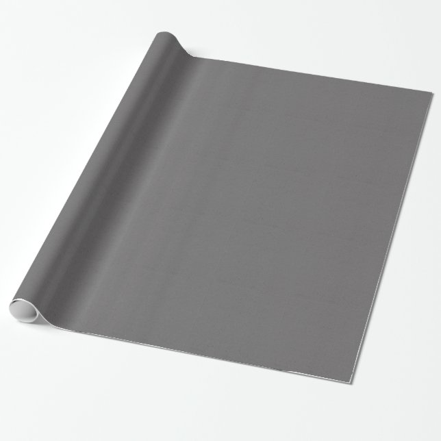 PAPIER CADEAU TROPICS SOLID GRAY GRAY GRAY GRAY PLUIE ARRIÈRE -  (Déroulé)