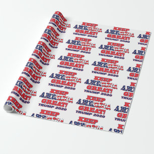 Papier Cadeau Trump 2020 redonne à l'Amérique sa grandeur
