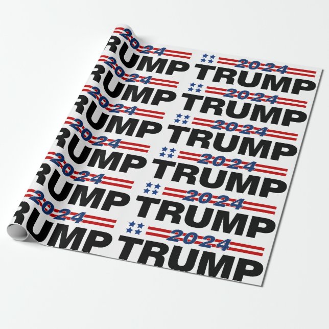 Papier Cadeau Trump 2024 (Déroulé)