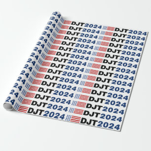 Papier Cadeau Trump 2024 DJT