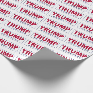 Papier Cadeau TRUMP - Gardez l'Amérique grande ! Papier d'emball