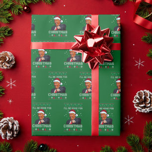 Papier Cadeau Trump Green