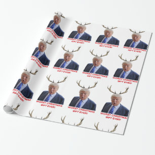 Papier Cadeau Trump, le pire cadeau de Noël jamais fait !