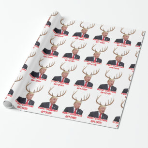 Papier Cadeau Trump, le pire cadeau de Noël jamais fait !
