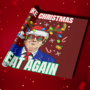 Papier Cadeau Trump rend Noël super à nouveau