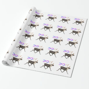 Papier Cadeau Tuktu - Caribou