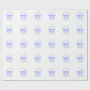 Papier Cadeau Twinkle scintillement petite étoile anniversaire v