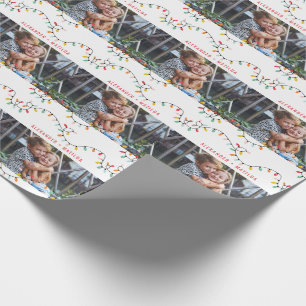 Papier Cadeau Twinklights fun bright photo Holiday
