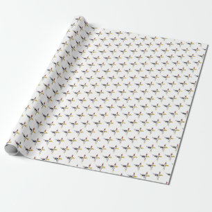 Papier Cadeau Un brillant néoplasticisme Art Monogramme. Lettre 