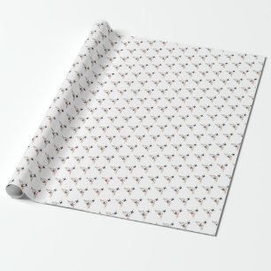Papier Cadeau Un brillant néoplasticisme Art Monogramme. Lettre 