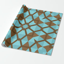 Papier Cadeau Un cadeau unique Géométrique Festive