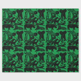 Papier Cadeau Un cadeau unique pour les animaux africains