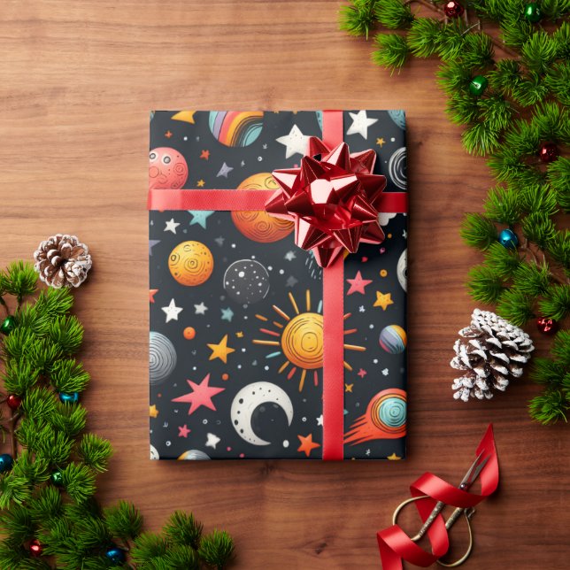 Papier Cadeau Un emballage parfait pour un cadeau parfait (Cadeau de vacances)