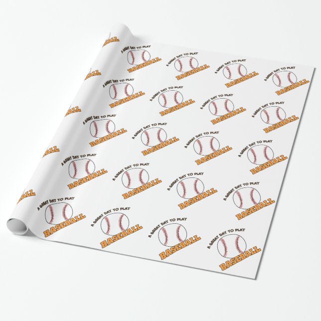 Papier Cadeau Un gran día para jugar beisbol (Déroulé)