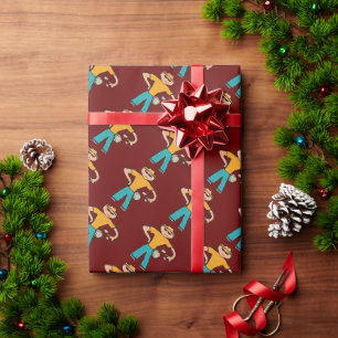 Papier Cadeau Un homme à la farine