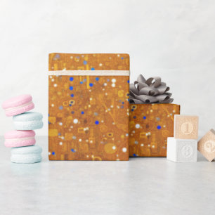 Papier Cadeau Un Klimt Or Inspiré