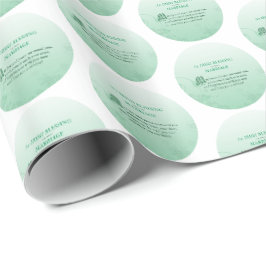 Papier Cadeau Un Mariage irlandais qui félicite