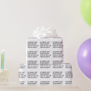 Papier Cadeau Un papier d'emballage intelligent de vie ?
