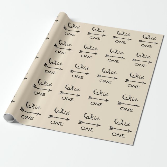Papier Cadeau Un papier d'emballage sauvage (Déroulé)