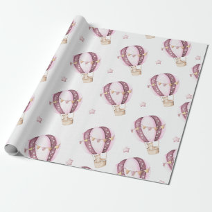 Papier Cadeau UN premier papier d'emballage d'anniversaire