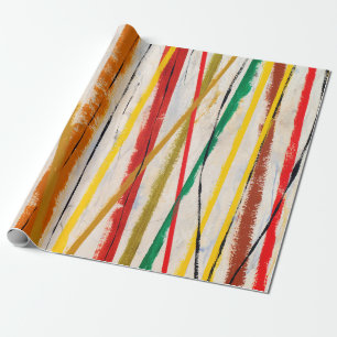 Papier Cadeau un tableau abstrait