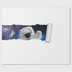 Papier Cadeau Une larme dans l'espace - Rencontre des Aliens ast
