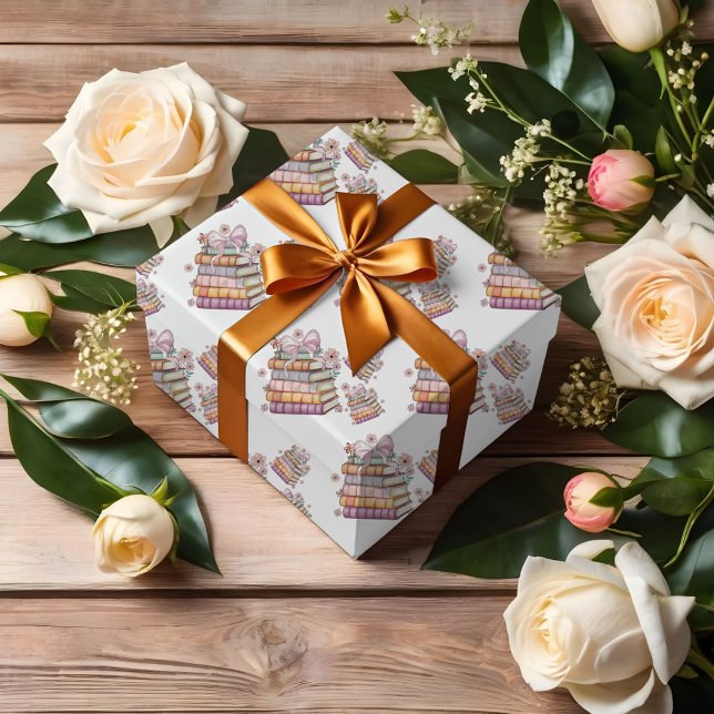 Papier Cadeau Une nouvelle Fête des mariées de livre de chapitre (Créateur téléchargé)