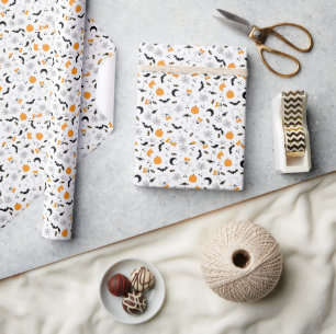 Papier Cadeau Une petite apparition est presque due Orange Fille