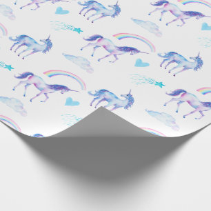 Papier Cadeau Unicorn magique