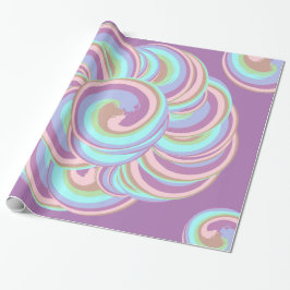 Papier Cadeau Unicorn Swirl